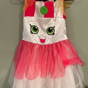 Shopkins Child Size 8-10 Costume w/Socks Halloween